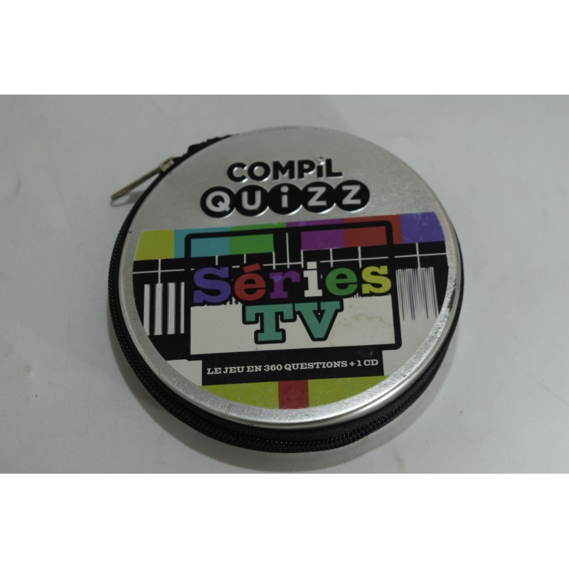 Compil Quizz Series Tv jeu 360 questions Cd audio musique jeux de société soirée amis