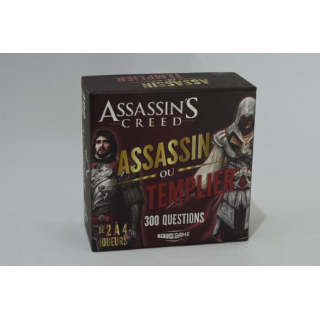 Assassin's Creed Assassin ou Templier edition Heroes Game 300 questions jeu de société jeux ubisoft