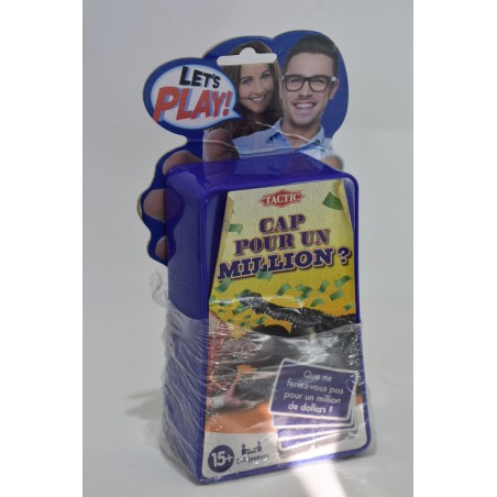 Cap Pour un million ? Edition Tactic jeu de société jeux cartes a jouer