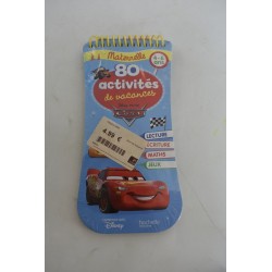 Disney Pixar Cars Maternelle 80 activités de vacances Edition hachette j'apprends éveil école activité