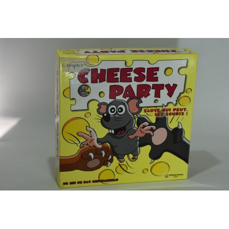 Cheese Party Edition Winning Moves Sauve Qui Peut les souris ! jeu cocote fromage attrapes souri chat