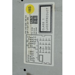 Volkswagen Autoradio D'Origine poste radio cd voiture Golf 6 Blaupunkt Vw 1K0 035 185 AApolo passat touran touareg phaeton