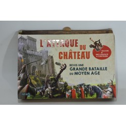 L'attaque du Chateau Edition fleurus jeu livre catapulte bataille moyen age