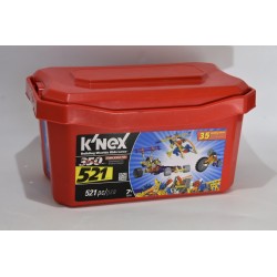 K'nex Building Worlds kids love Knex super value tub 521 pieces jeu construction 12575