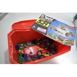 K'nex Building Worlds kids love Knex super value tub 521 pieces jeu construction 12575