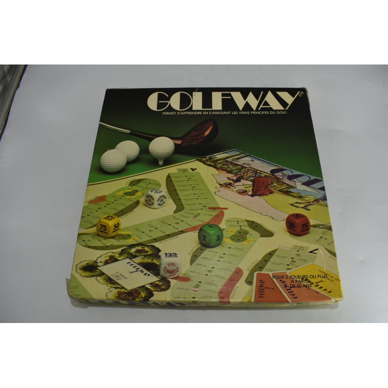 Golfway apprendre en s'amusant golf jeux jeu de société  edition du pont neuf