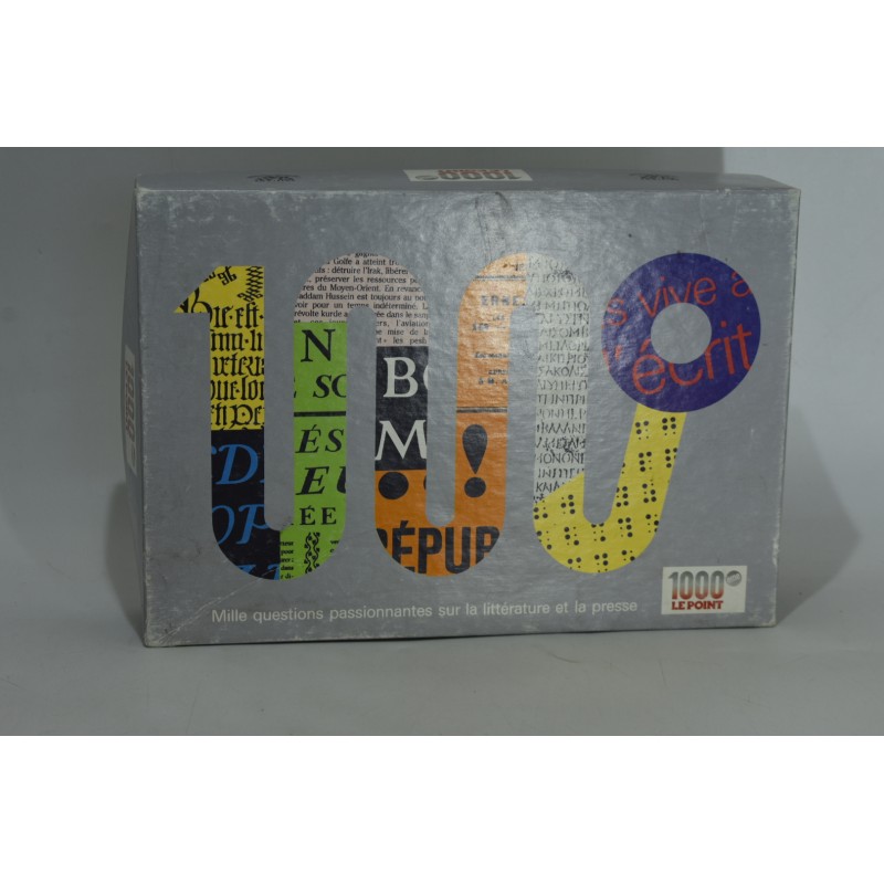 1000 le Point jeu de société jeux Edition littérature presse Play bac