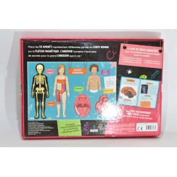 Mon corps Humain a reconstituer Edition Auzou jeu de société jeux livre plateau pieces squelette