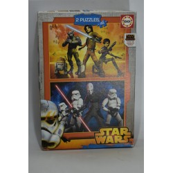 Star Wars Rebels lot 2 puzzles 48 pièces  Educa jeu de société puzzle casse tete