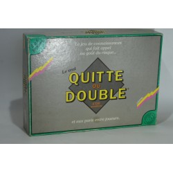 Le vrai quitte ou double Edition Habourdin ludotel jeux de société jeu vintage