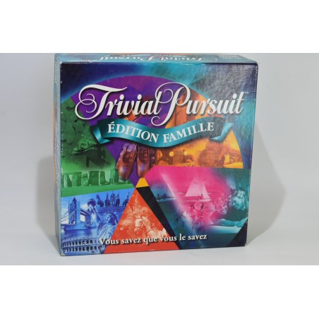 Trivial Pursuit Edition Famille jeu de société parker hasbro