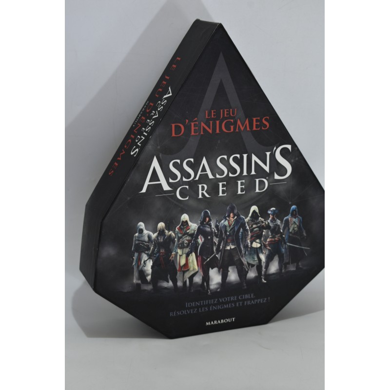 Assassin's Creed Le jeu d'enigmes Edition marabout jeu de société jeux énigme assassin