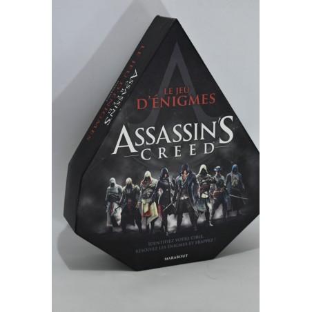 Assassin's Creed Le jeu d'enigmes Edition marabout jeu de société jeux énigme assassin