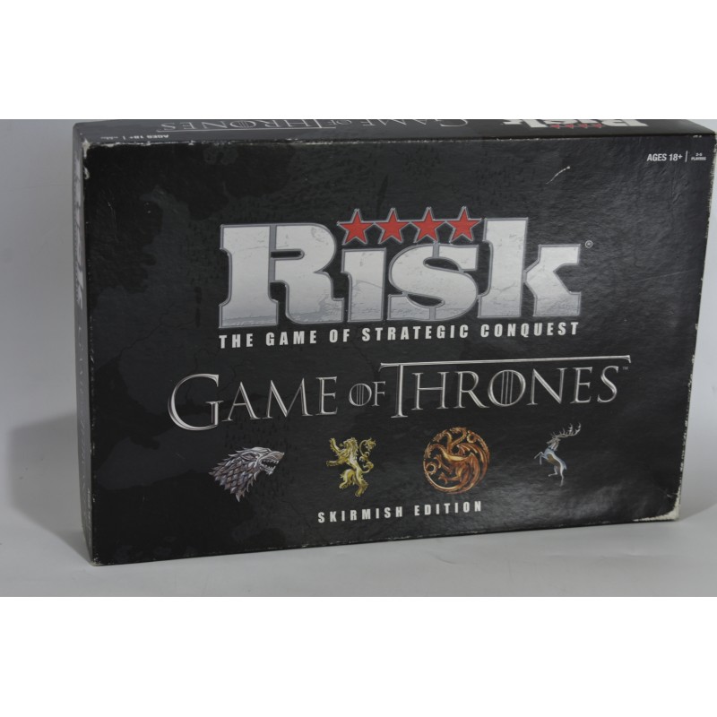 Risk Game Of Thrones Skirmish Edition strategic conquest jeu de société jeux hasbro hbo winning moves