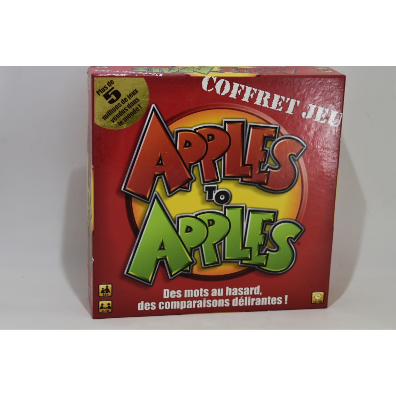 Apples to apples Edition mattel jeux jeu de société mots coffret cartes
