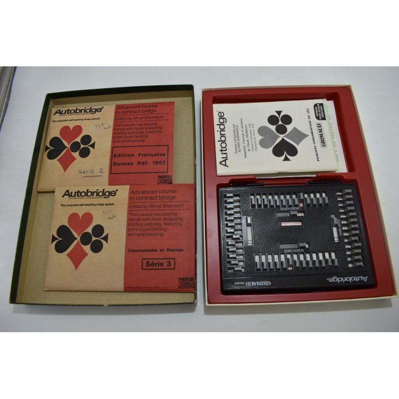 Autobridge extension GRIMAUD Jeu de société Vintage Version pour joueur experimenté/TBE