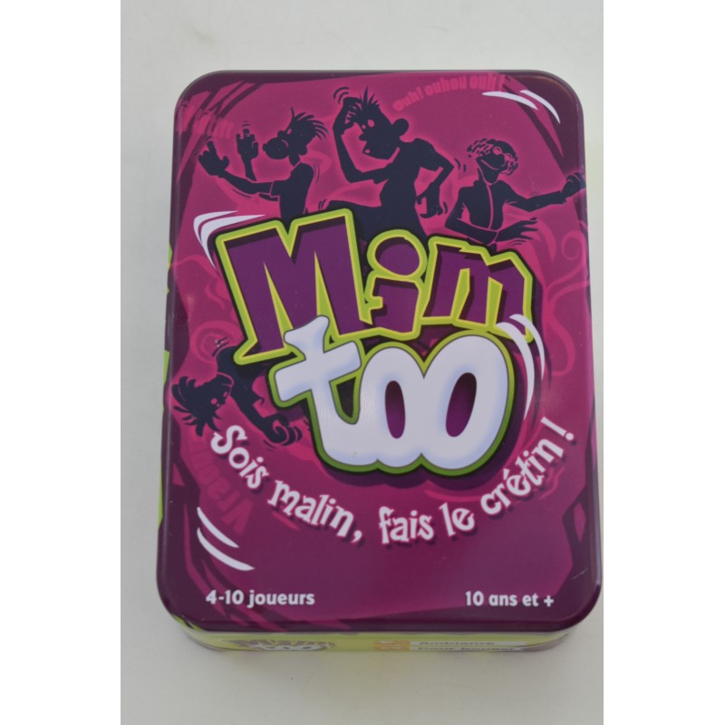 Mim too Edition Cocktail Games jeu jeux de société de cartes a jouer mimtoo mime famille