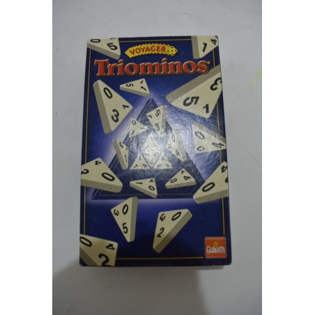 Triominos Voyager jeu de société edition Goliath jeux triomino domino pocket voyage luxe