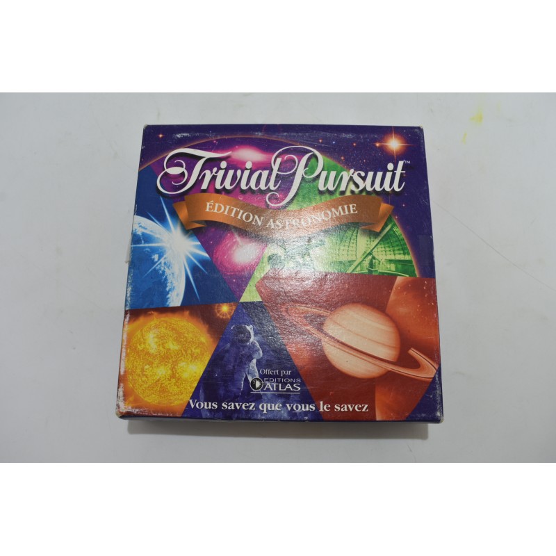 Trivial Pursuit Edition Astronomie jeu de société jeux hasbro horn abbot atlas exclusif cartes extension complementaire