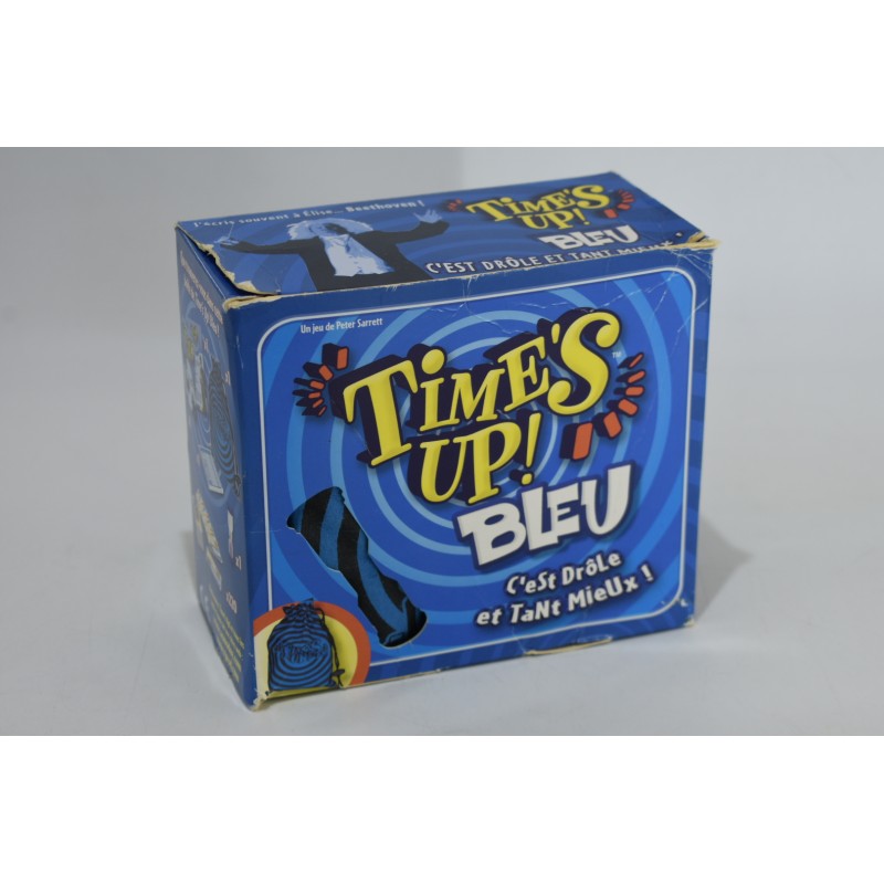 Time's Up Bleu edition Asmodee Repos Production jeu de société jeux de cartes times up party jungle