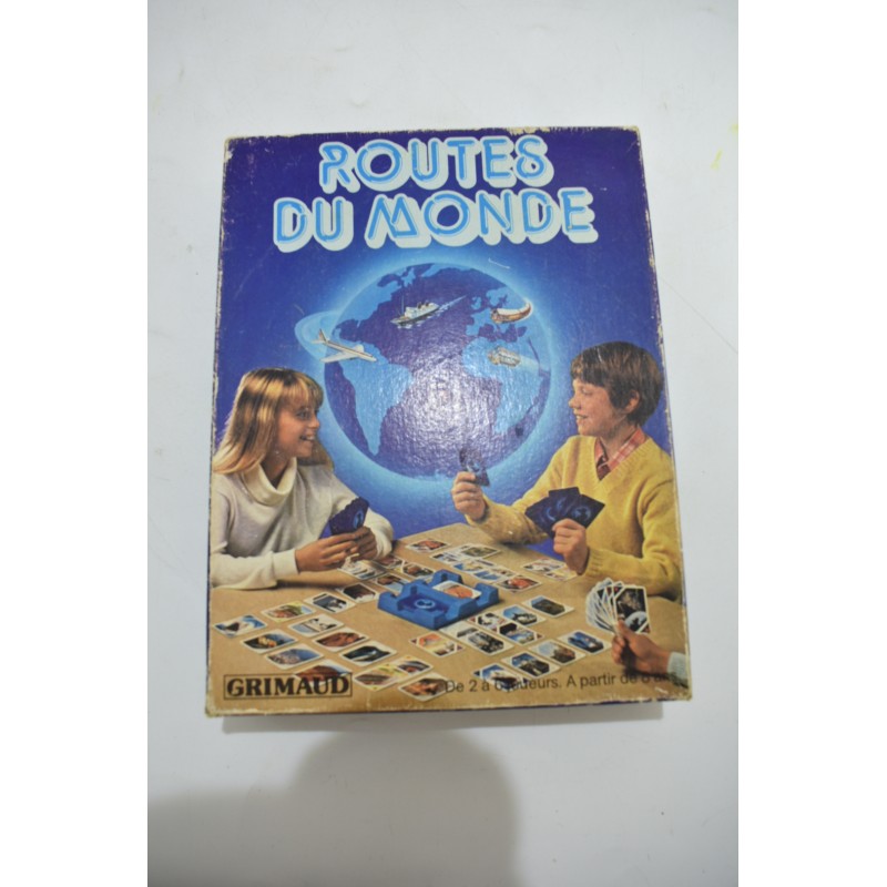 Routes du monde Edition grimaud jeu de société jeux voyage richesses cartes monde mille borne