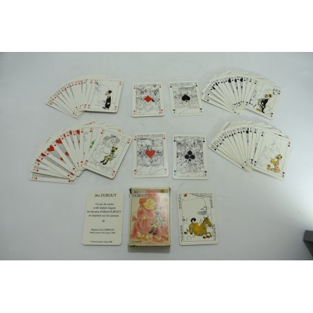 Dubout Erotique 1987 Jeu de carte Grimaud jeux de société france cartes 54