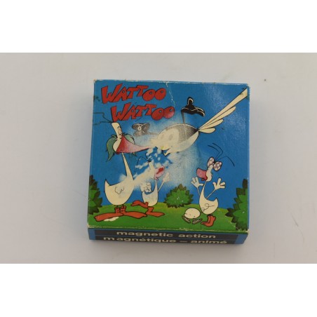 Watoo Watoo 3 oiseaux aimantés 1972 magnetique animé magnetic action magneto 3012 jeux nouveaux reunis