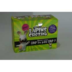The Lapin Cretins Cap ou Pas cap Edition Larousse jeu de société jeux parier ubisoft quiz famille pari