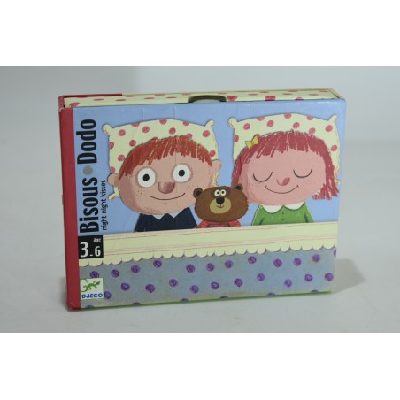 Bisous Dodo Djeco jeu de société  Jeux de cartes doudou