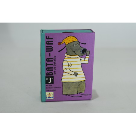 Bata Waf Edition Djeco jeu de société jeux de bataille cartes a jouer batawaf carte famille