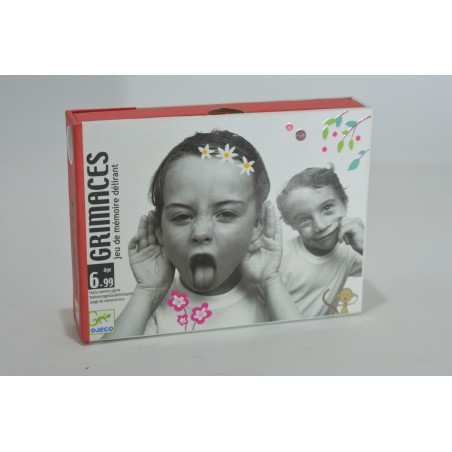 Grimaces Edition Djeco jeux de mémoire jeu de société delirant cartes