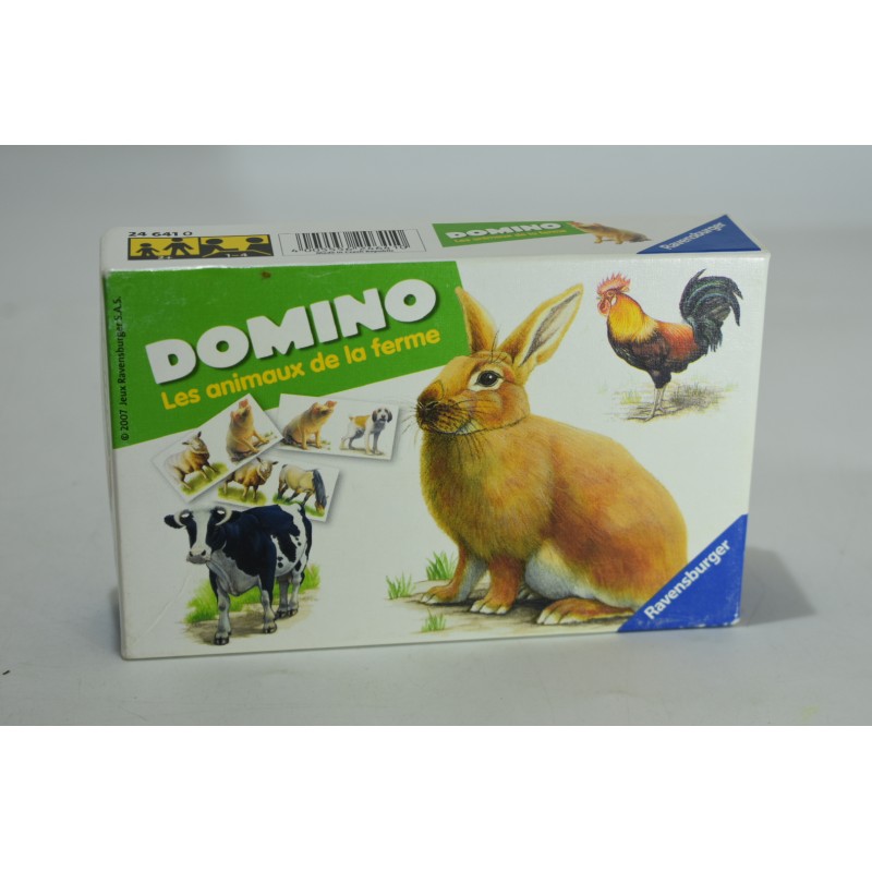 Domino les animaux de la ferme jeu de société jeu Edition Ravensburger loto memory memo