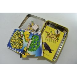 Mini Verger Kleiner Obstgarten Edition HABA boite métal Jeux De Société Jeu classique voyage Corbeau spiel