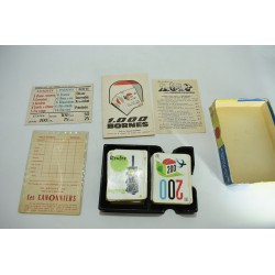 1000 Bornes Edition Dujardin Modele nouveau normal  Boite sabot Edition francaise mille borne jeu de société jeux vintage