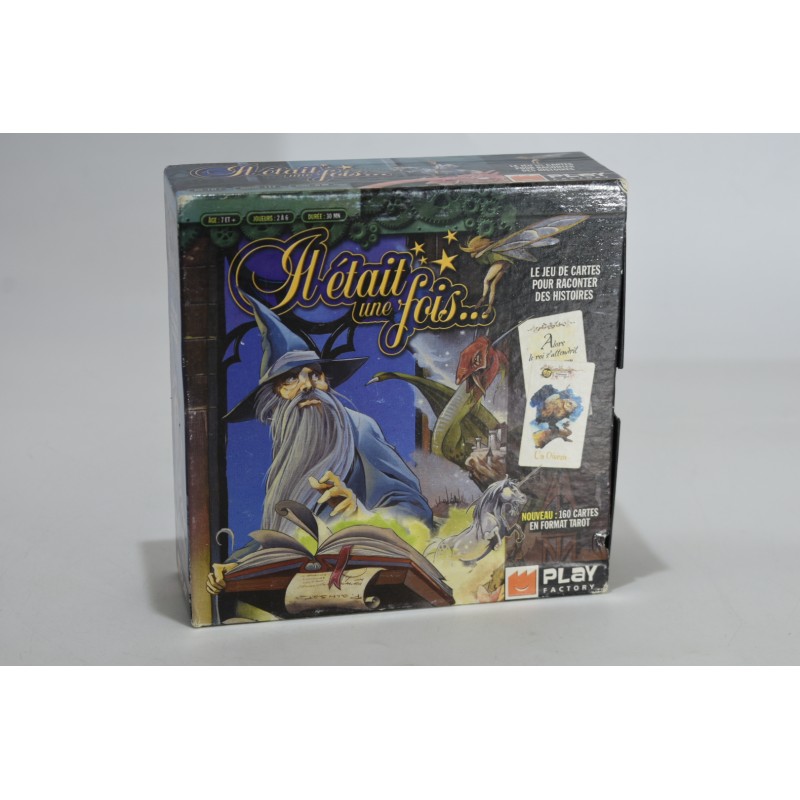 Il etait une Fois ... Edition Play Factory nouveau format Tarot jeu de cartes a raconter des histoires Atlas games