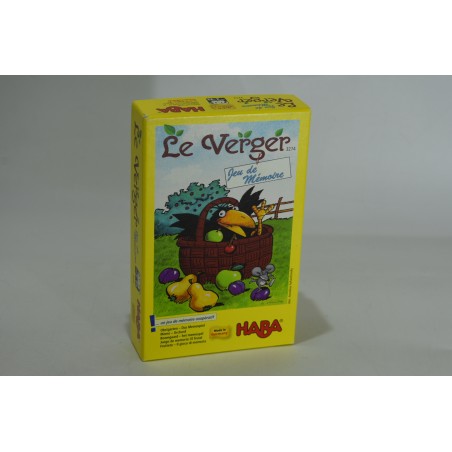 Le Verger Edition Haba Jeu de mémoire jeux de société cooperatif fruits corbeau