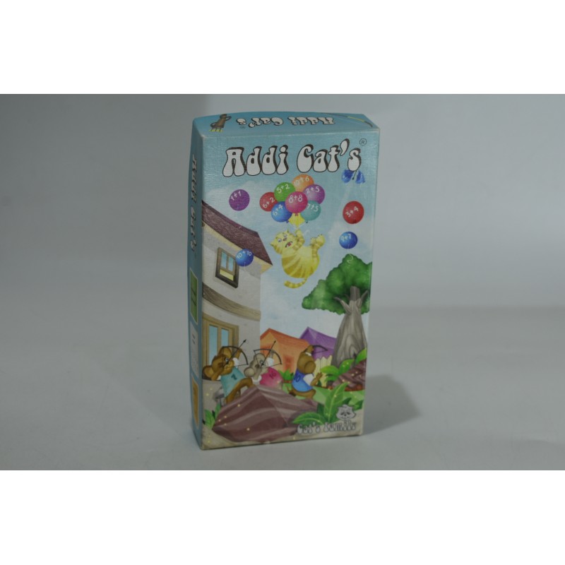 Addi Cat's family edition jeu de société jeux calcul eveil additions soustractions