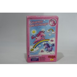Licornes dans les nuages Edition Haba jeu de société jeux course feerique