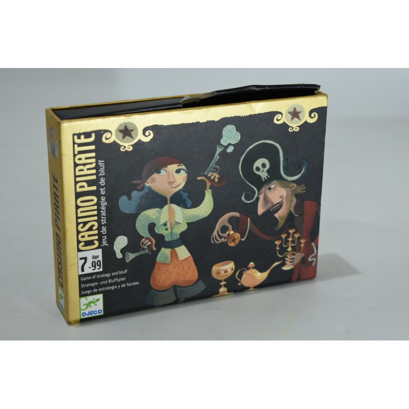 Casino pirates Djeco jeu de société mises pari jeux de strategie bluff