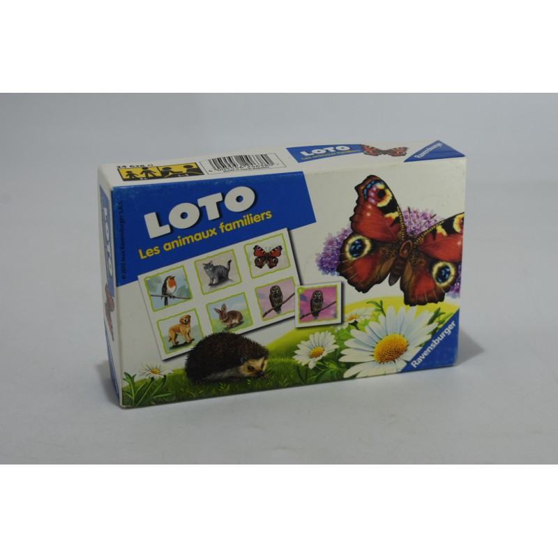 Loto Les animaux sauvages jeu de société Edition Ravensburger  memory domino