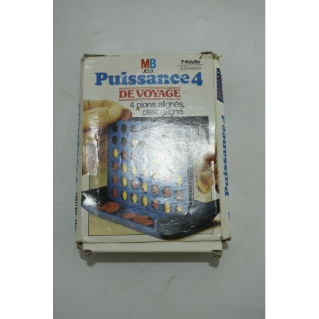 Puissance 4 1982 Edition de voyage Mb jeux de société vintage retro