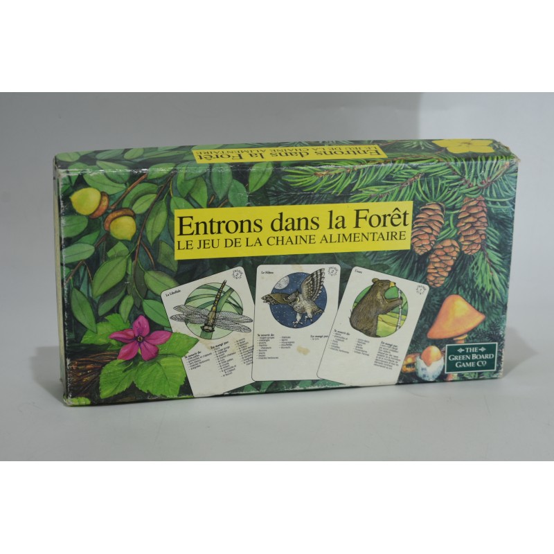 Entrons dans la foret le jeu de la chaine alimentaire The green board game co jeu de société jeux