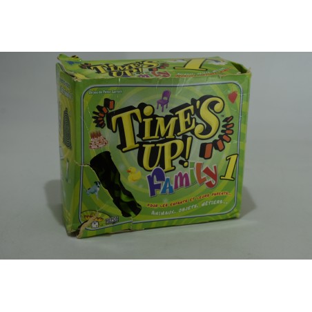 Time's Up Family 1 Repos Production Jeu De L Année Jeux De Société As D Or