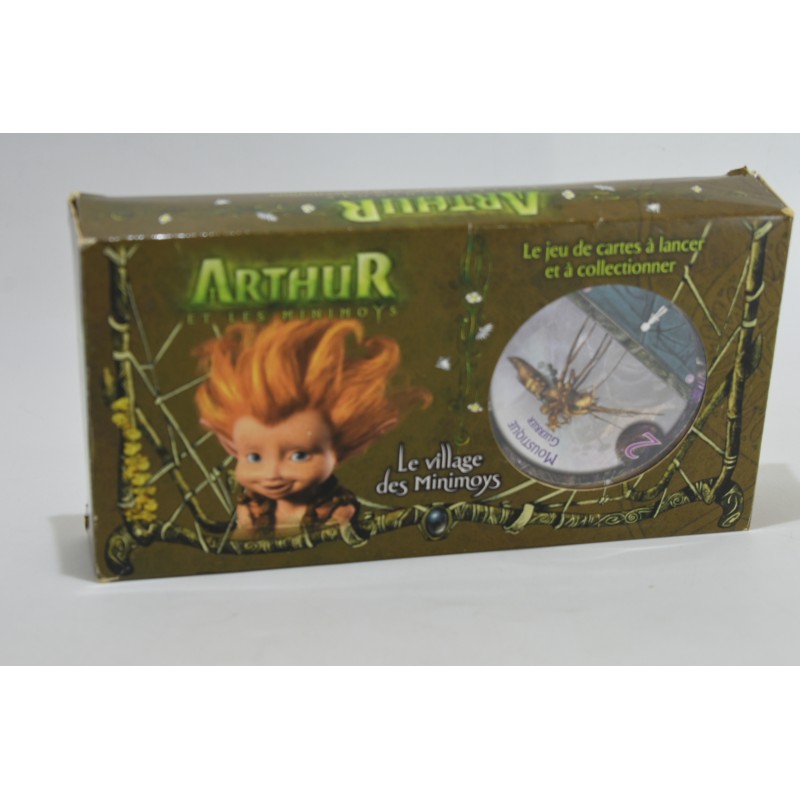 Arthur et les minimoys le village jeu de cartes a collectionner carte a jouer jeux
