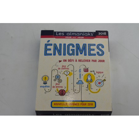 Enigmes Les Almaniaks 2018 jour par jour calendrier un defi par jours casse tete