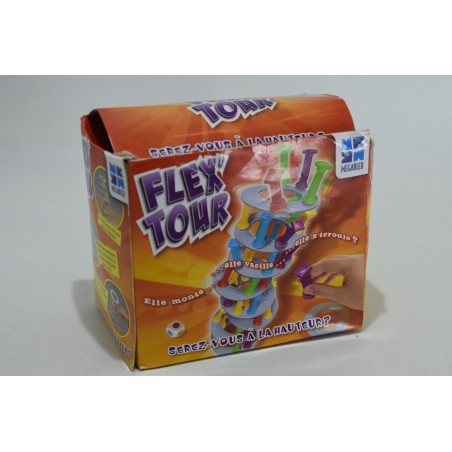 Flex Tour Edition Mega bleu tours de Pise jeu de société jeu équilibre hauteur colonne equilibre pisa kapla
