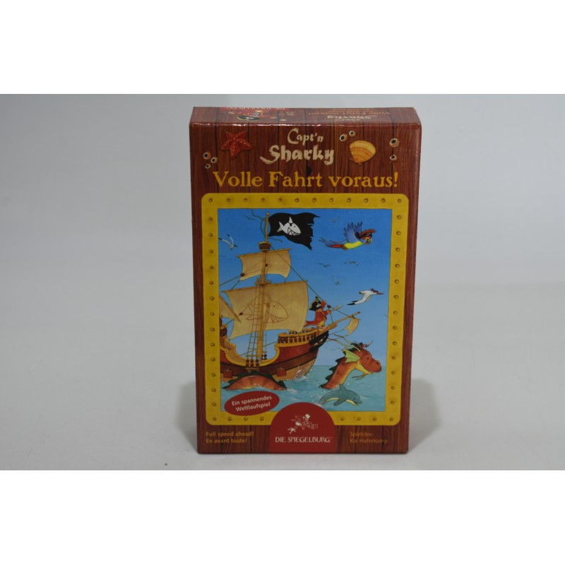 Volle Fahrt voraus ! Edition Die Spiegelburg Capt'n Sharky jeu de société eux pirates capitaine
