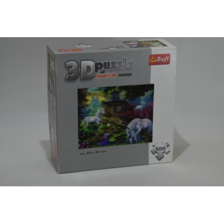 3D puzzle with visual echo technology Trefl puzzles 500 casse tete