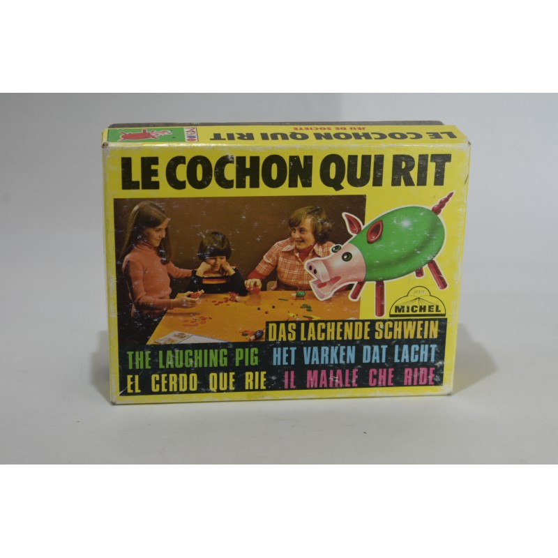 Le cochon qui rit Edition Michel Jeu de société retro vintage jeux cochon autokiri pig