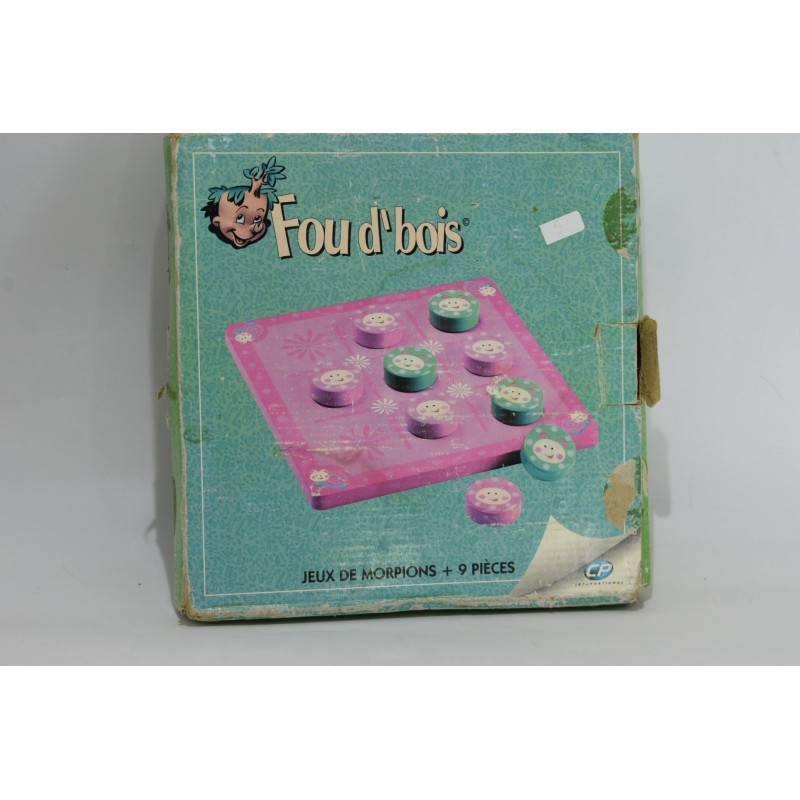 Fou d'bois Jeux de morpion en bois Edition Cp international jeu de société jeux bois